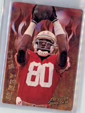 1994 Action Packed Catching Fire Jerry Rice #R1 San Francisco 49ers