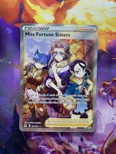 Miss Fortune Sisters Full Art Holo Card 194/196 Lost Origin