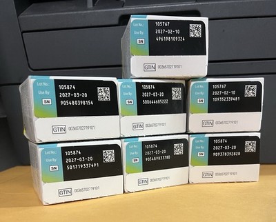 Accu-Chek Guide Test Strips 50 ct Each, (Lot of 7 Boxes), 350 Total Strips, NEW!