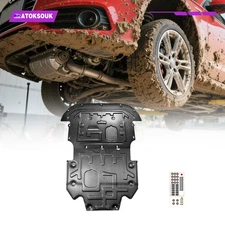 2Pcs Front Skid Plate For A6 12-18 Underbody Engine Splash Shield Cover