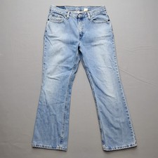 Levis 515 Boot Cut Jeans Light Wash Y2K Made in USA Women 12 S MIS Vintage