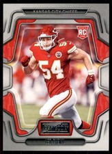 2022 Panini Playbook Leo Chenal RC Kansas City Chiefs #183