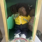 Cabbage Patch Kids 1985 16in Girl Doll Yellow Jacket Outfit in Box