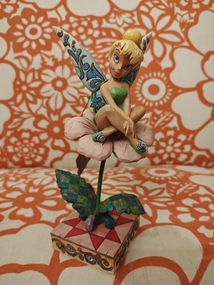 Walt Disney Showcase Tinkerbell ''Sitting Pretty''  Jim Shore Figurine #4007913