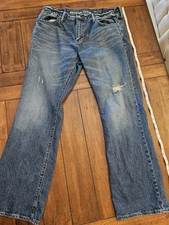 Old Navy Jeans Mens 36x34 Blue Boot Cut Denim 