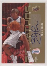 2009-10 Upper Deck Signature Collection Eric Gordon #39 Auto 1u6