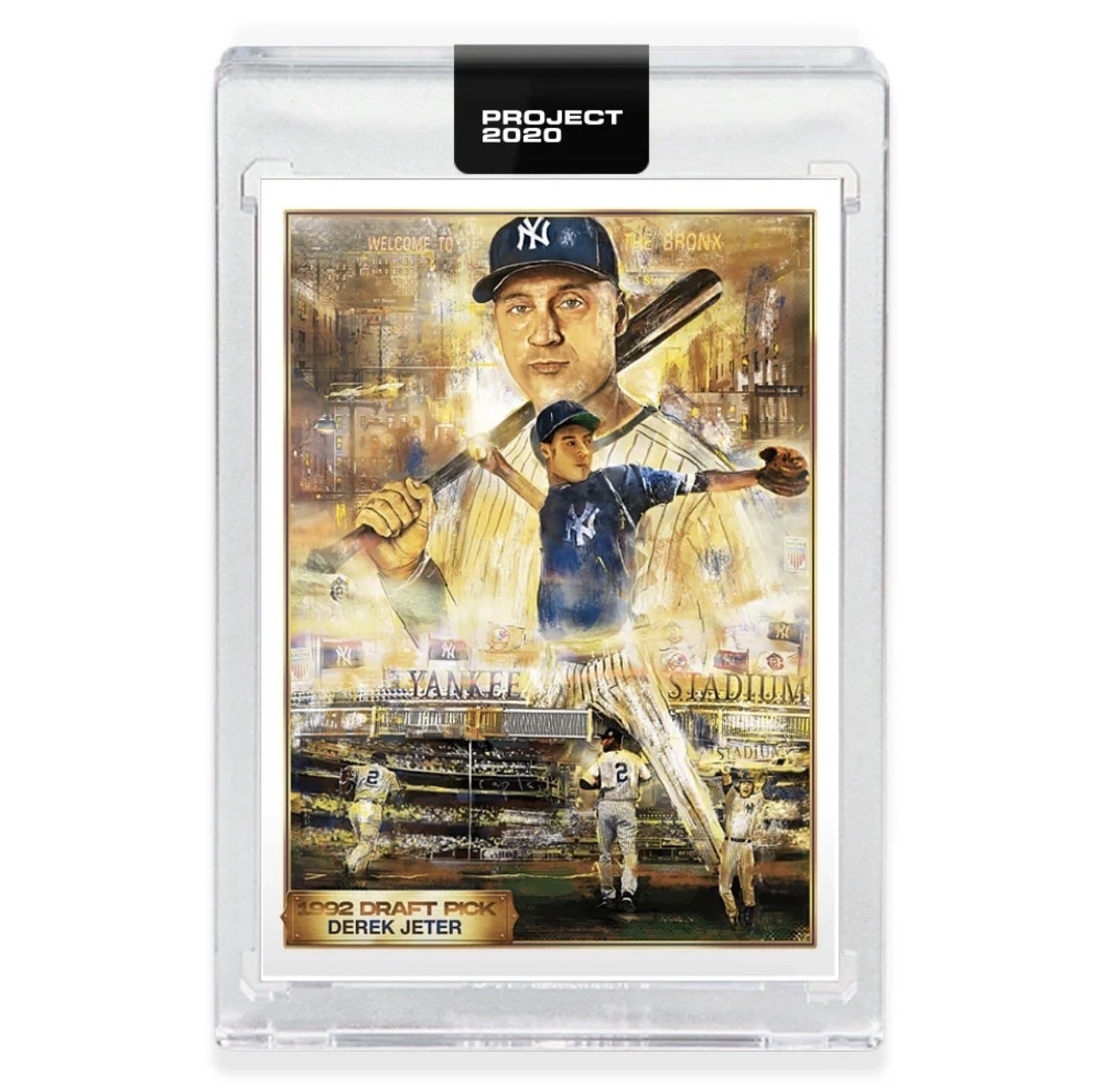 Topps Project 2020 Derek Jeter 1993 Topps New York Yankees #82 by Andrew Thiele