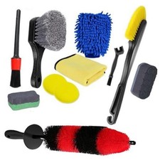 Motorcycle Cleaning Kit 11pcs to Clean Motorcycle Engine Tires