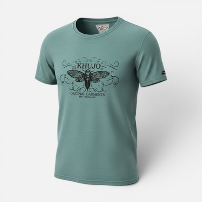 KHUJO Women's T-Shirts Model: Tabuk Olive L