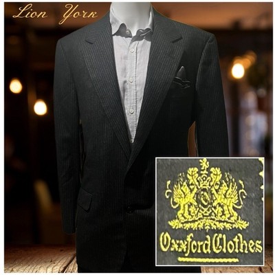 Oxxford Clothes Diplomat Mens Wool 2 Piece Suit Super 100 s Charcoal SZ 42T/36T