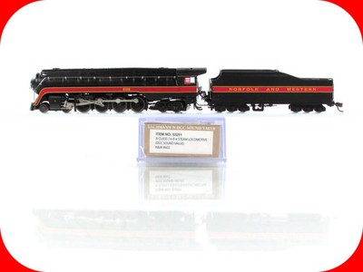 N Scale ***NORFOLK & WESTERN*** Class J  4-8-4  #602 - Bachmann 53251, DCC Sound
