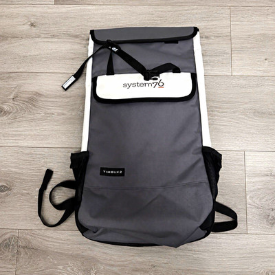 Timbuk2 System76 Backpack 11-20L Fits 15'' Laptop Buckle Nylon 3 Pocket Gray