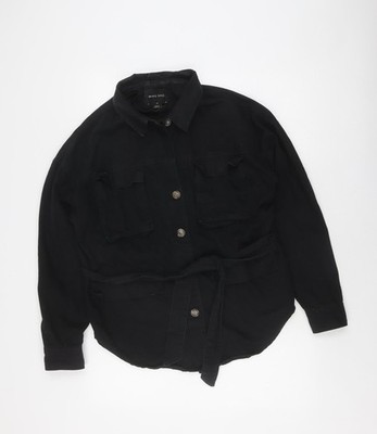 Brave Soul Utility-Damenjacke schwarz Größe 10