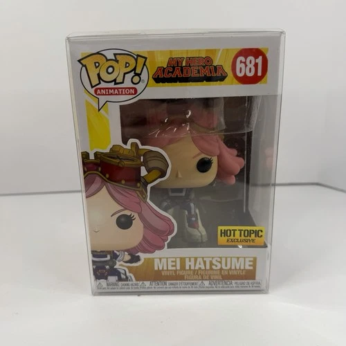 Funko Pop My Hero Academia Mei Hatsume 681 Hot Topic Exclusive with Protector