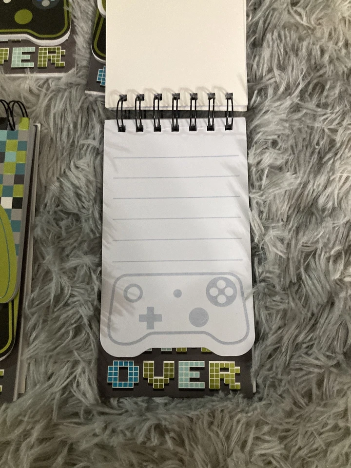 Juego de 6 Cuadernos Temáticos Videojuegos NUEVO Fiesta Favor Gamer Foto 4 de 4