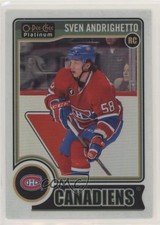 2014-15 O-Pee-Chee Platinum White Ice /199 Sven Andrighetto #154 x6g