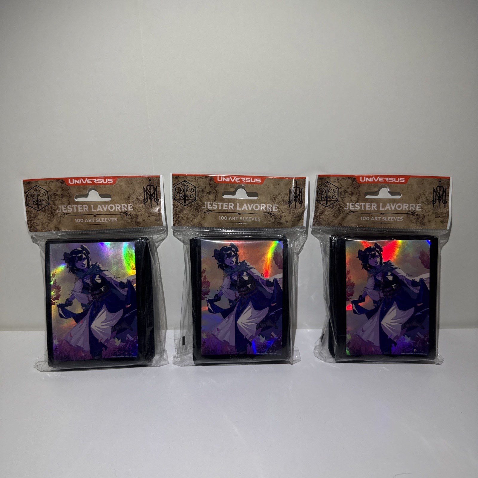 critical role card sleeves Sleeves: Role- Vox Machina- Vex Vexahlia Sleeves are a great choice for any card game enthusiast Universus Critical Role Mighty