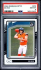 165310923 Bo Nix 2024 Panini Donruss Optic #209 Rated Rookie PSA 8