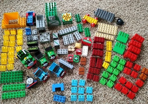 Lego Duplo Percy Cargo Cranky Tidmouth Thomas + Friends Train Lot Vintage 2002