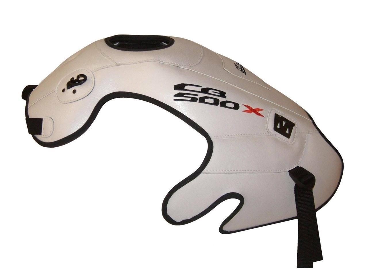 Tapis de réservoir blanc pour moto Honda CB500X 2013-2014