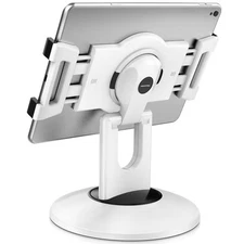 AboveTEK Retail Kiosk iPad Stand, 360° Rotating Commercial Tablet Stand,