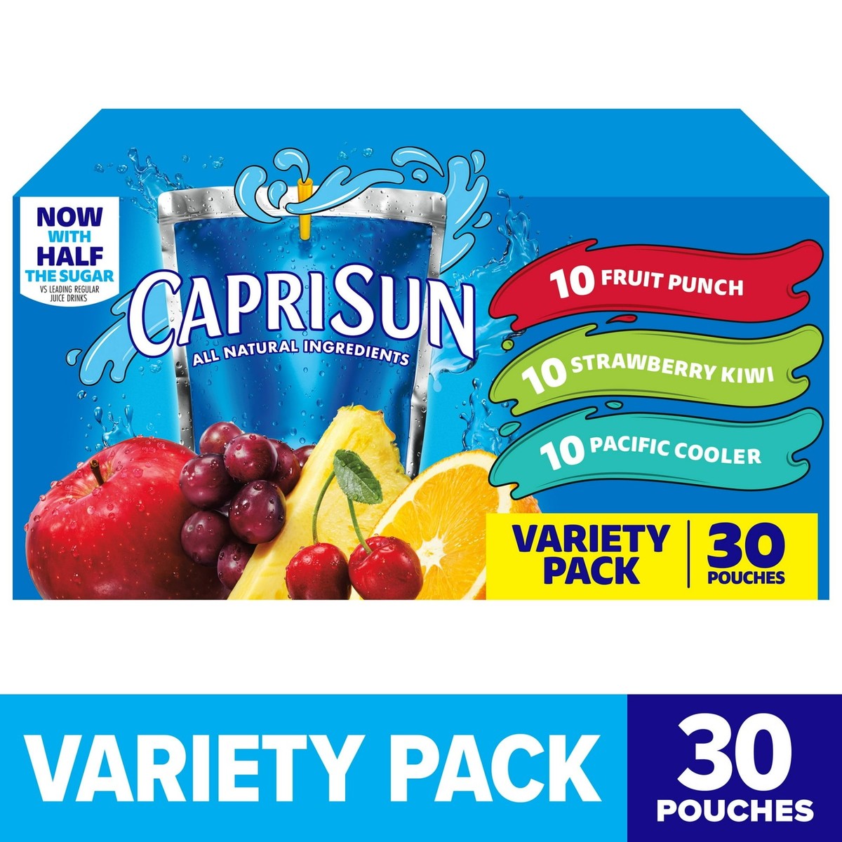 Capri Sun Variety Pack 30 Ct – oz Juice Pouches – Flavors