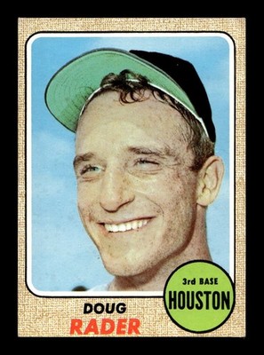 1968 Topps #332 Doug Rader Astros EX-MT+ *6e