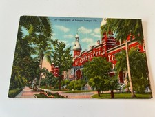 University of Tampa Florida FL Postcard