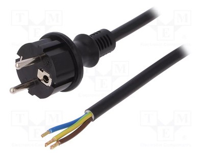 Kabel CEE 7/7 (E/F) Stecker,Kabel,SCHUKO Stecker 3x2,5mm2