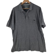 Rodd & Gunn Polo Polo Shirt Mens 2XL Grey Sports Fit Short Sleeve Cotton 129488