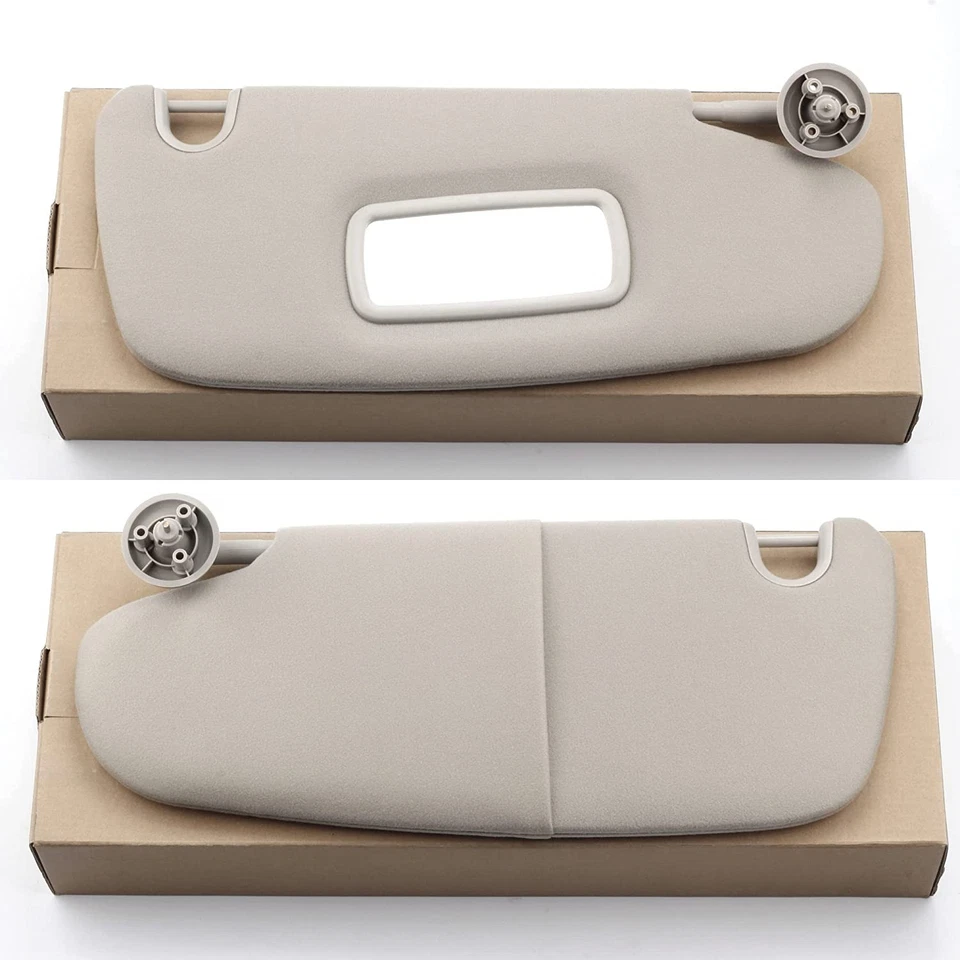 Parasol lateral conductor + pasajero bronceado para Dodge Ram 1500 2500 3500 2002-2009 Foto 3 de 4