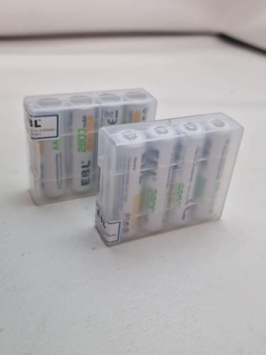 8 X EBL Lot AA Rechargeable Batteries 2800mAh 2300mAh 1100mAh 800mAh NI-MH - Picture 2 of 2