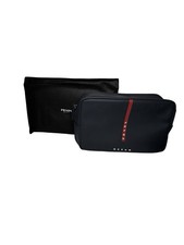 PRADA Luna Rossa Ocean Men's Toiletry Bag Navy Blue