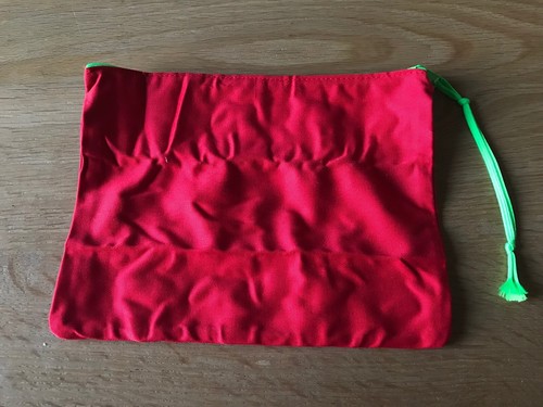 Stoffbeutel DoDo Pomellato Cloth Bag - Rot Grün - Schmuck Bijoux Fashion Mode - Bild 3 von 4