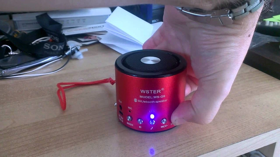 MINI SPEAKER WS-Q9 Bluetooth CASSA PORTATILE UNIVERSALE AUDIO RADIO LETTORE MP3 - Immagine 3 di 3