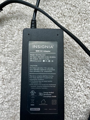 OEM Insignia NS-PWLC591 90 Watt 19V Power Supply Adapter - Picture 5 of 5