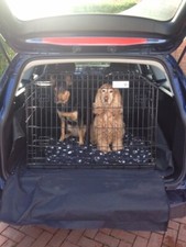 Sloping Dog pet puppy travel Training cage crate for FORD MONDEO ESTATE 07-14 