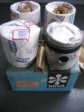 4 PISTONI COMPLETI LANCIA FULVIA prima serie