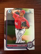 2022 Bowman Chrome Prospects Andry Lara Washington Nationals #BCP-70
