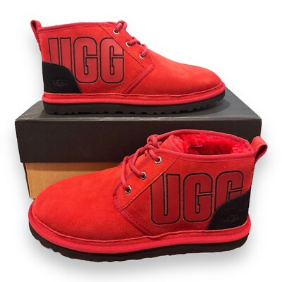 UGG Neumel Graphic Outline Chukka Boot Original Box Style 1130715 Men's Size 10