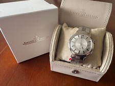 Superb 1960s Jaeger-Lecoultre Memovox Jumbo Ref# 855 Serviced New Bracelet Pouch