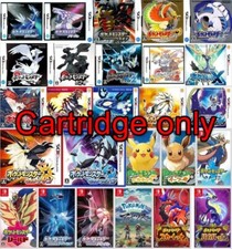 Nintendo Switch 3DS DS Pokemon Games Series 26 Type Japanese Ver. Cartridge only