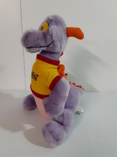 Vintage Tag Error 1982 Disneyland Walt Disney World Figment Purple Dragon Plush - Picture 2 of 11