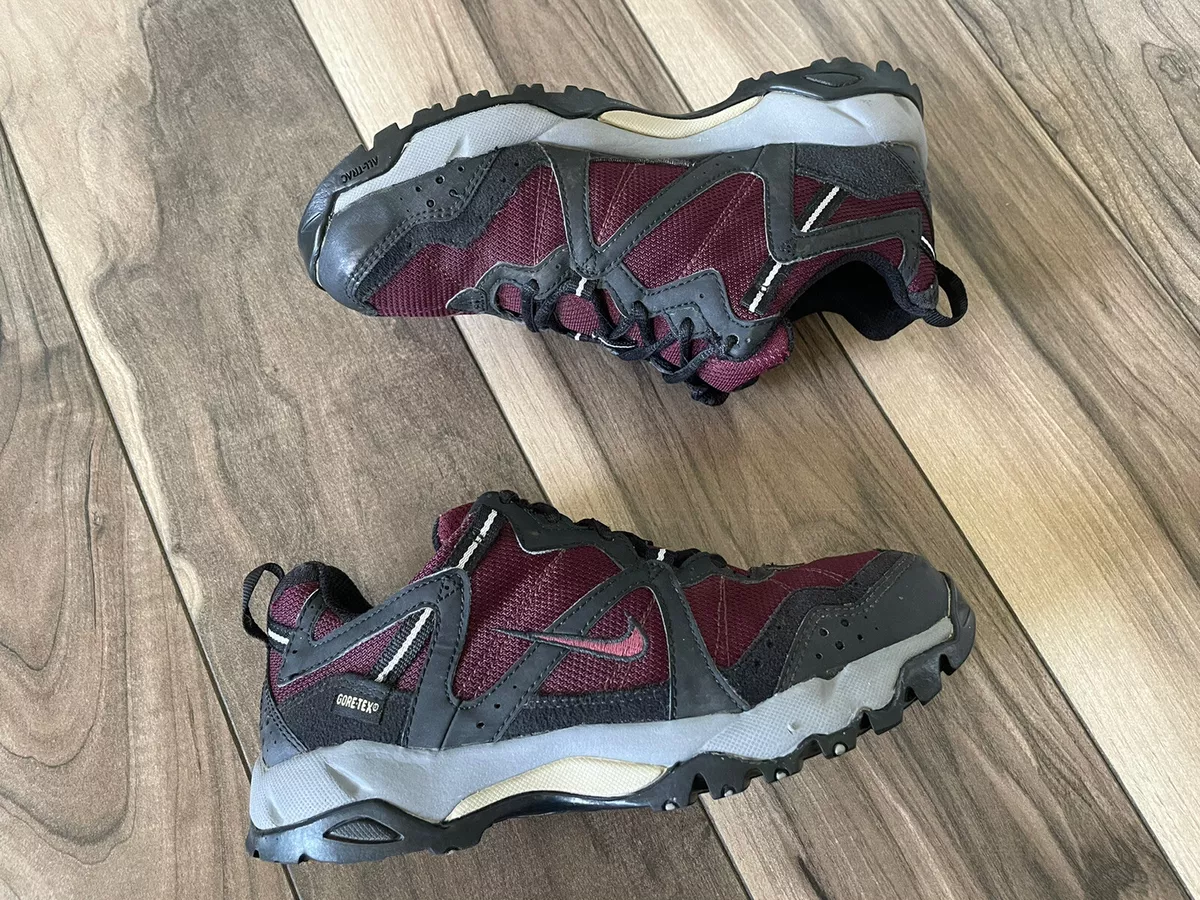 Vintage Nike ACG Womens Bandolier 2 Black Burgundy Gray Grey Size