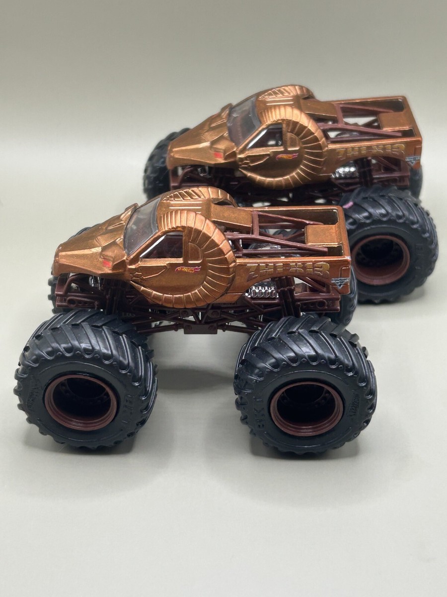 HOT WHEELS MONSTER JAM ZH1 X13 ZOMBIE HUNTER RAM MONSTER TRUCK 1