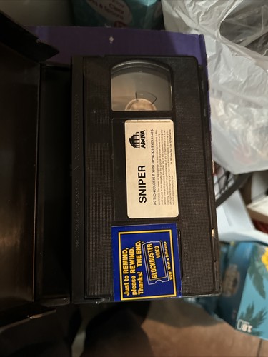 Sniper VHS Rare Arena Home Video Release - Picture 3 of 3