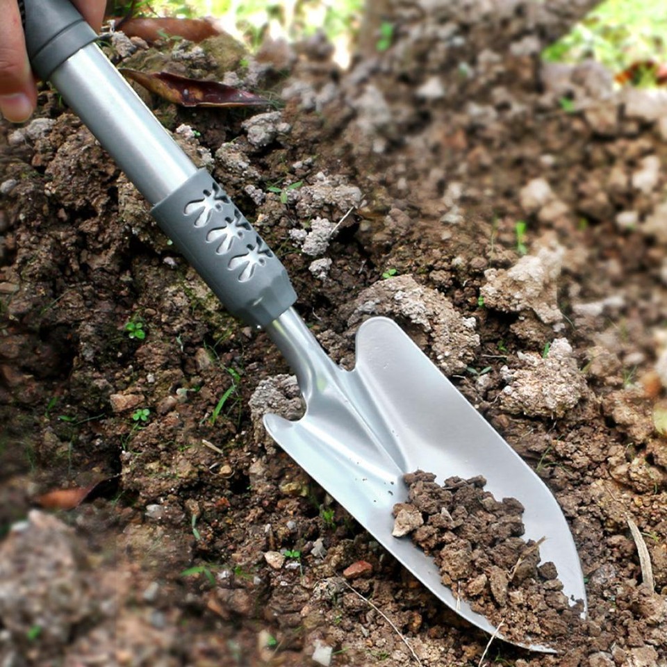 17" 43cm Digging Shovel Long Garden Shovel Hand Shovel Too D3P7 Steel