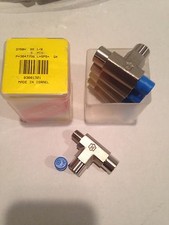 Lot of 5 HAM-LET Stainless 1/8 1/8 1/8 Female Male SP5 Tee Fitting New 3750H