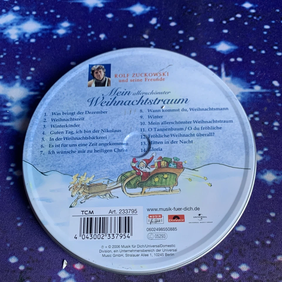 CD Rolf Zuckowski Mein allerschönster Weihnachtstraum Kinder-Weihnachtslieder - Bild 2 von 4