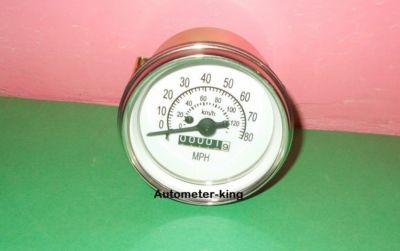 Willys M Series Jeeps, MB, GPW, CJ2A, CJ3A , CJ3B Speedometer - km/h / MPH